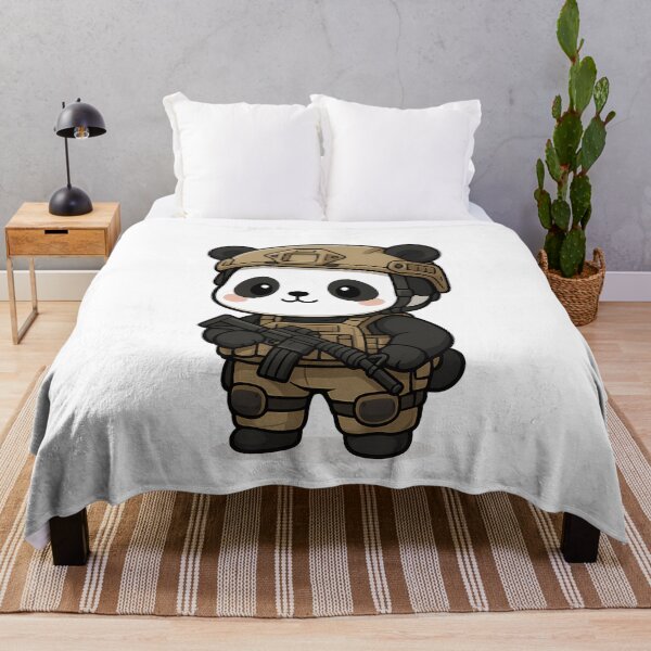 Item preview, Cute Tactical Panda Soldier Chibi designed and sold by k3rstman1.