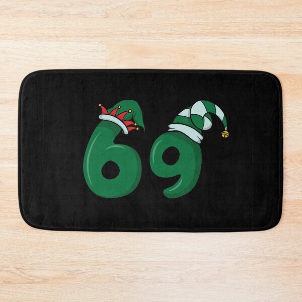 Item preview, number 69 in a christmas version ideal gift for fun this number 69 designed and sold by zuzzelek44.