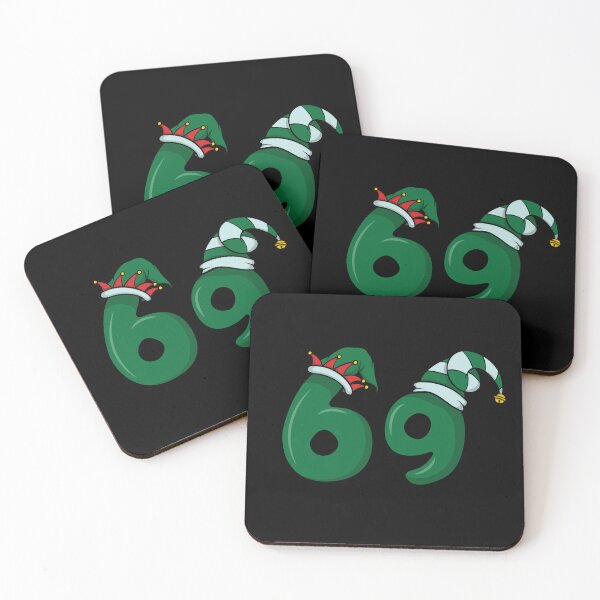 Item preview, number 69 in a christmas version ideal gift for fun this number 69 designed and sold by zuzzelek44.