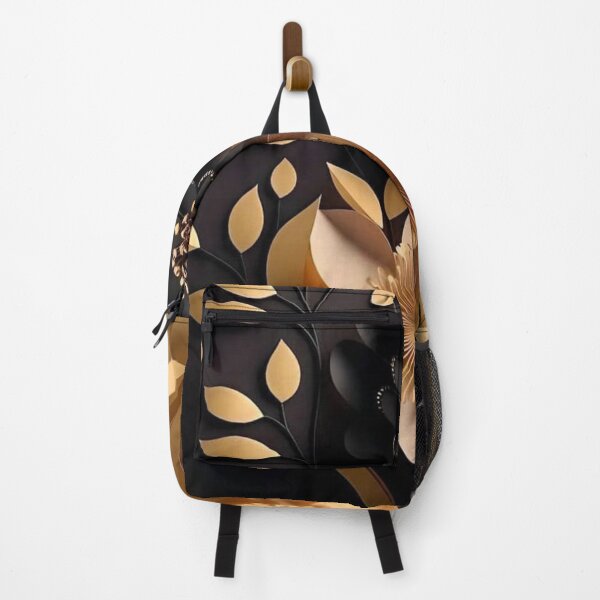 Item preview, 3D Black and Gold Floral Decor Graphic for Apparel & Home Decor designed and sold by Compass and a Camera.