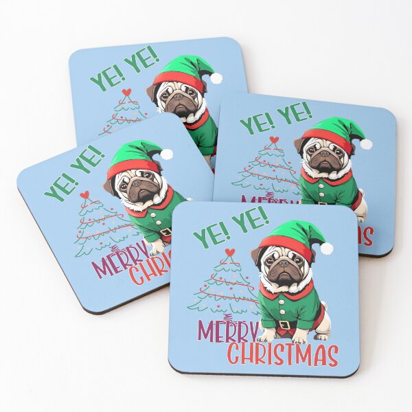 Item preview, GRUMPY PUG-ELF designed and sold by MAT33s.