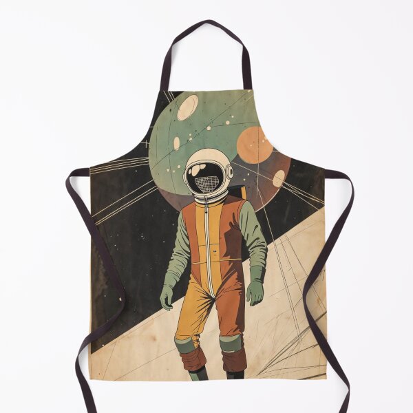 Item preview, Abstract Retro Astronaut - Vintage Space Travel designed and sold by JonelleTshirts.