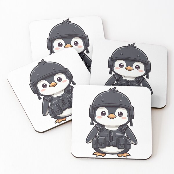 Item preview, Cute Penguin Tactical Gear Operator designed and sold by k3rstman1.