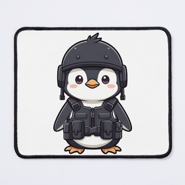 Item preview, Cute Penguin Tactical Gear Operator designed and sold by k3rstman1.
