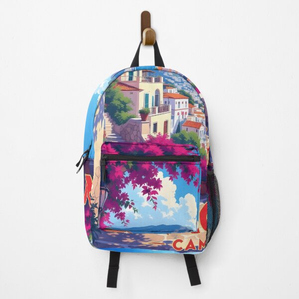 Item preview, Anacapri, Capri, Italy: Vintage-Style Painterly Travel Poster designed and sold by LSVart.