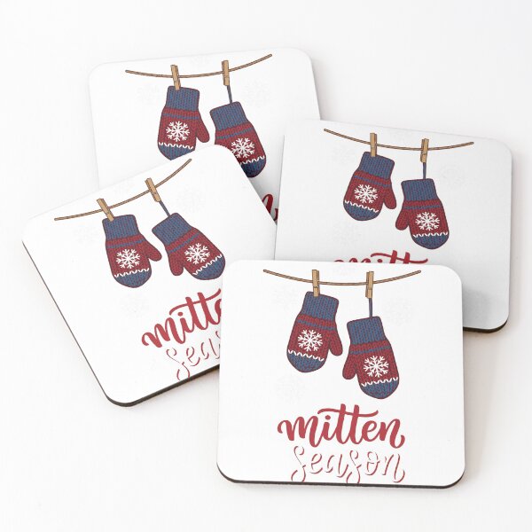 Item preview, MITTEN SEASON Cozy Knit Mittens designed and sold by Quillway.