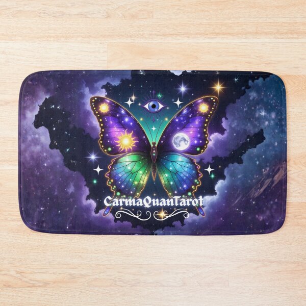 Item preview, Mystic Butterfly Third Eye Aura – Cosmic Intuition Art by CarmaQuanTarot Spiritual Alchemist designed and sold by CarmaQuanTarot.