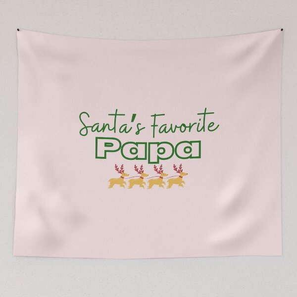 Item preview, Santa’s Favorite Papa Christmas Reindeer designed and sold by Inkworksbyshery.