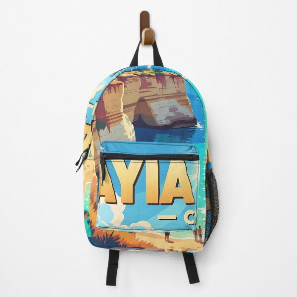 Item preview, Ayia Napa, Cyprus: Vintage-Style Painterly Travel Poster designed and sold by LSVart.