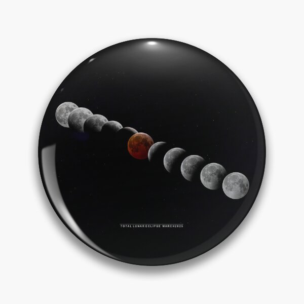 Item preview, Total Lunar Eclipse composite - March 13-14, 2025, Ottawa, Canada designed and sold by James Cumming.