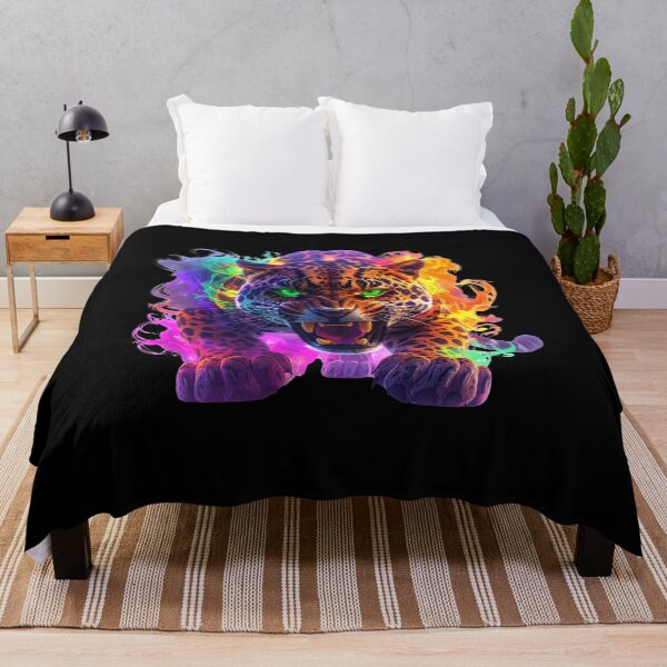 Item preview, Neon Jaguar T-shirt designed and sold by Alicjareign.