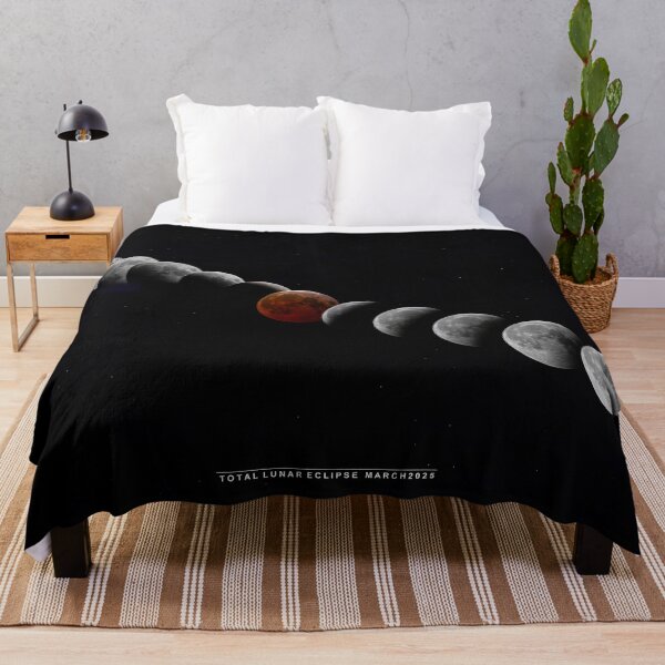 Item preview, Total Lunar Eclipse composite - March 13-14, 2025, Ottawa, Canada designed and sold by James Cumming.