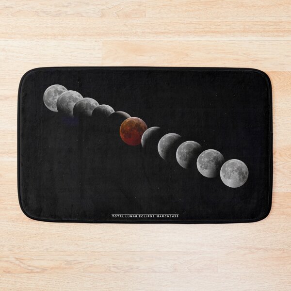 Item preview, Total Lunar Eclipse composite - March 13-14, 2025, Ottawa, Canada designed and sold by James Cumming.