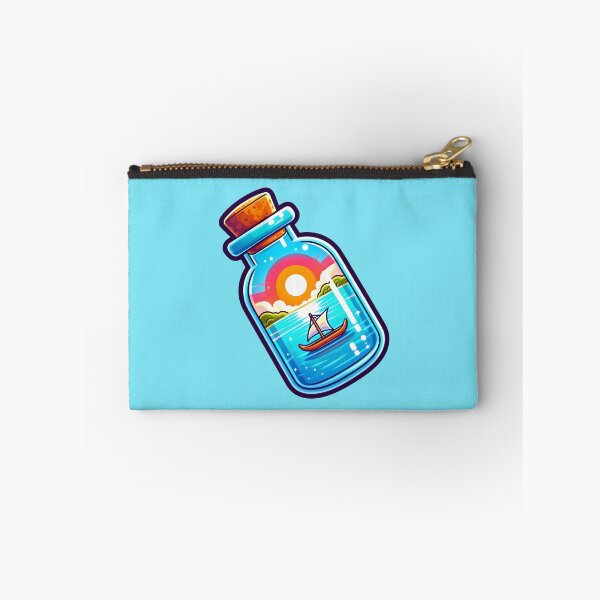 Item preview, Cute Outrigger Canoe in a Bottle designed and sold by GREENZ0NE.