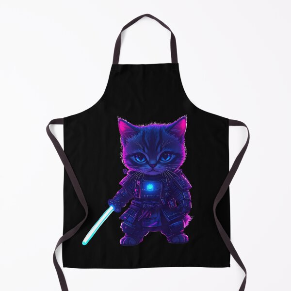 Item preview, A neon assassin's cat T-shirt designed and sold by Alicjareign.