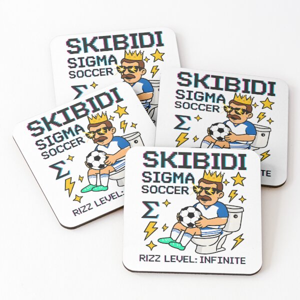 Item preview, Skibidi Sigma Soccer Rizz King Art designed and sold by AnnDesignStudio.