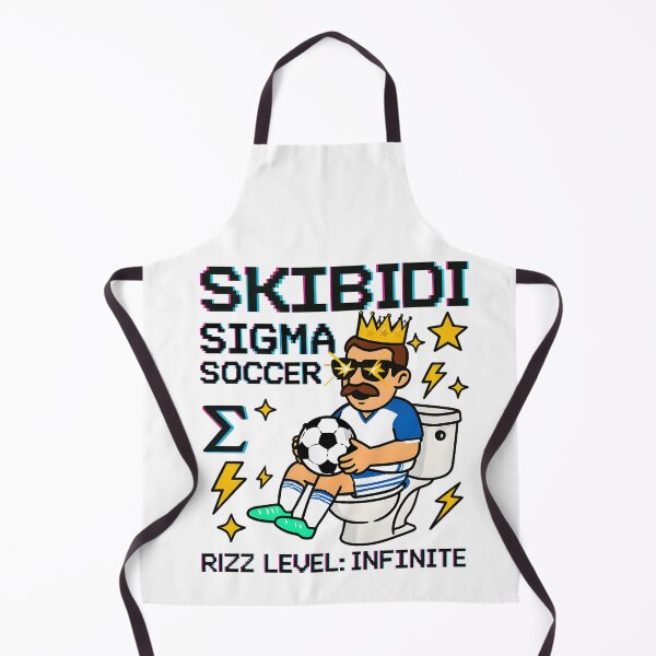 Item preview, Skibidi Sigma Soccer Rizz King Art designed and sold by AnnDesignStudio.