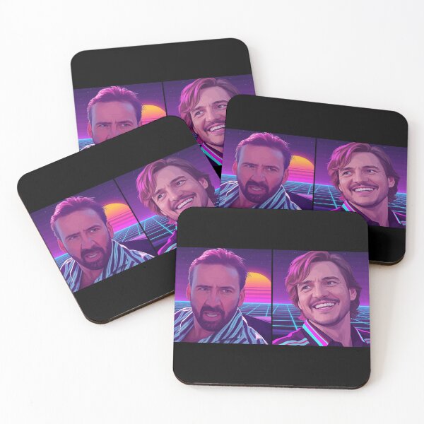 Item preview, Nic and Javi Meme: Retrowave designed and sold by muskitt.