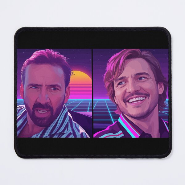 Item preview, Nic and Javi Meme: Retrowave designed and sold by muskitt.