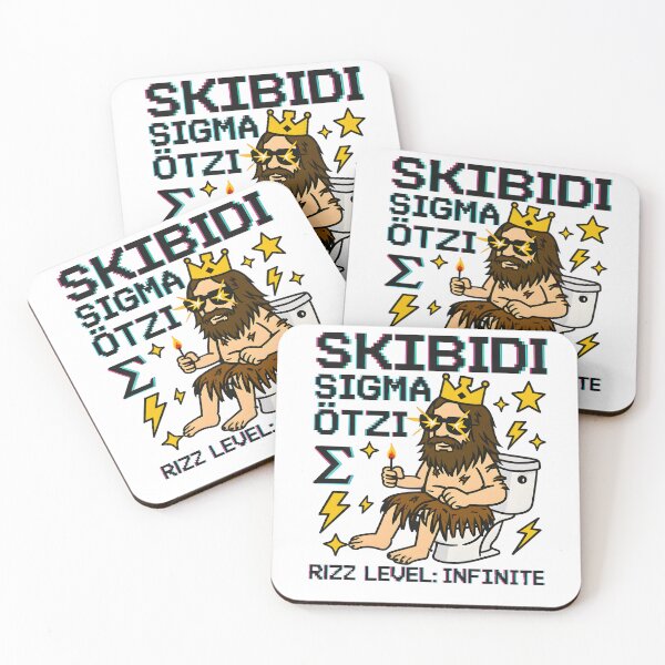 Item preview, Skibidi Sigma Ötzi Infinite Rizz Art designed and sold by AnnDesignStudio.