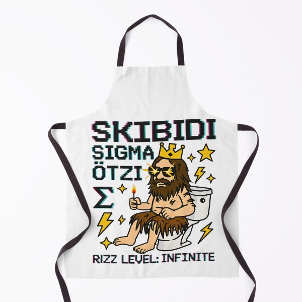 Item preview, Skibidi Sigma Ötzi Infinite Rizz Art designed and sold by AnnDesignStudio.