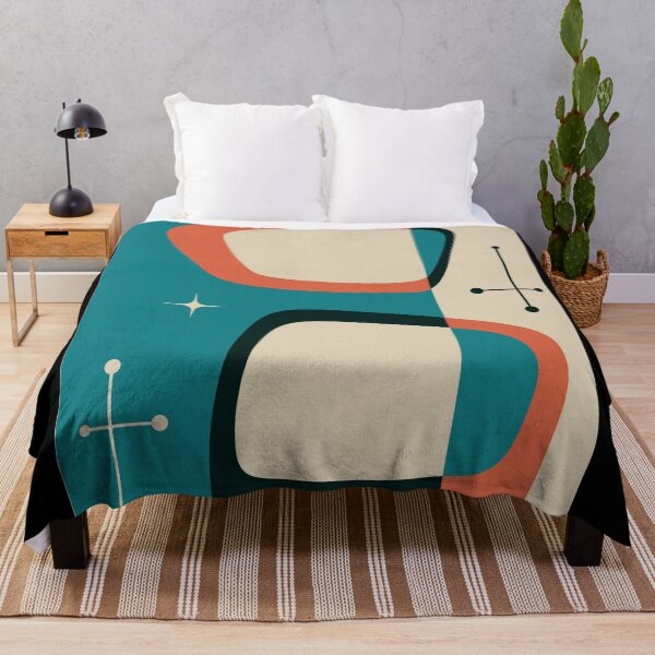 Item preview, Retro Mid Century Mod Atomic Geometric designed and sold by RetroMaggie.