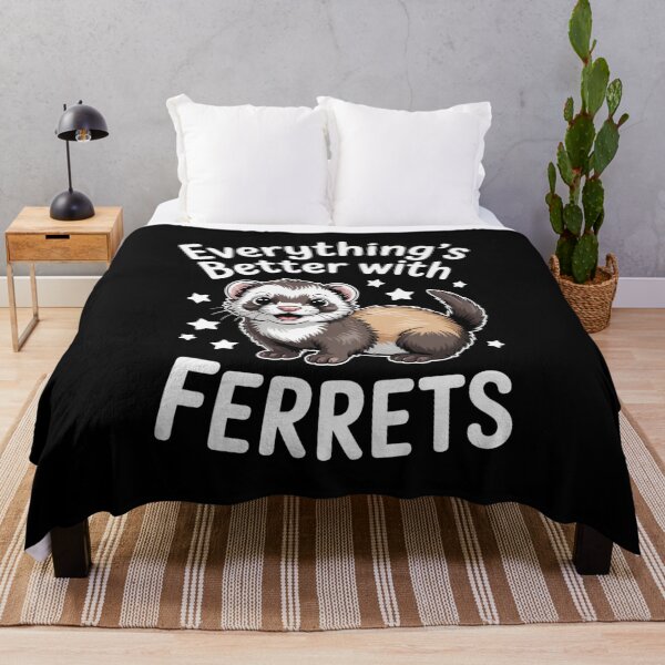 Item preview, Everything's Better With Ferrets Ferret Owner Pet Lover Adorable designed and sold by Gogetgiggles.