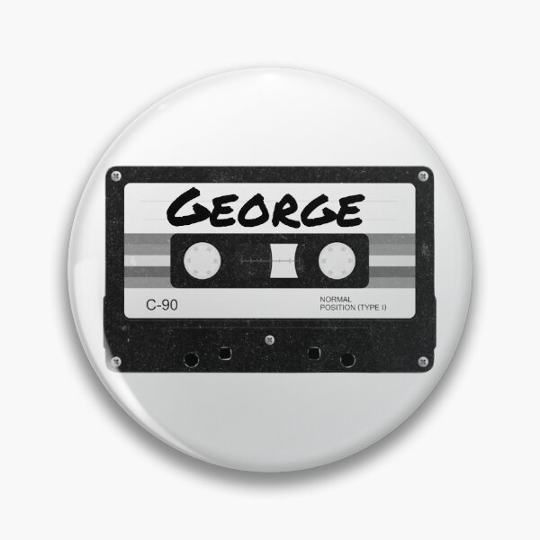 Item preview, George Name Cassette Tape designed and sold by musicgeniusart.