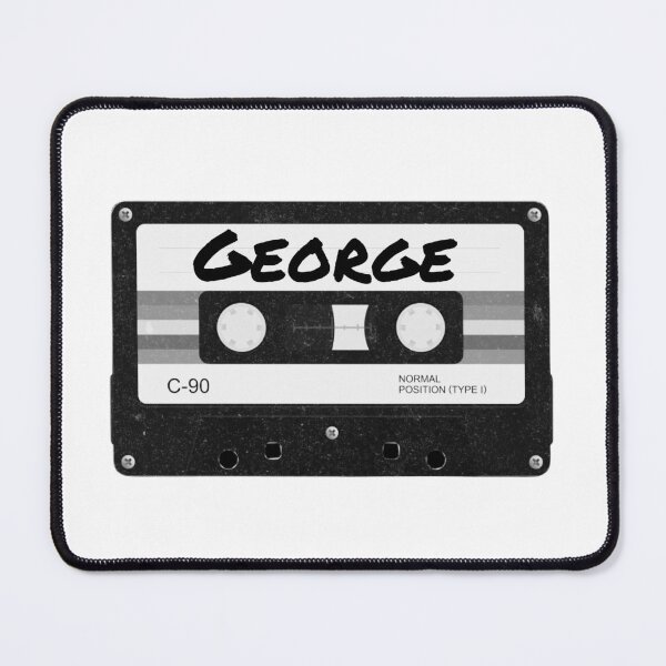Item preview, George Name Cassette Tape designed and sold by musicgeniusart.