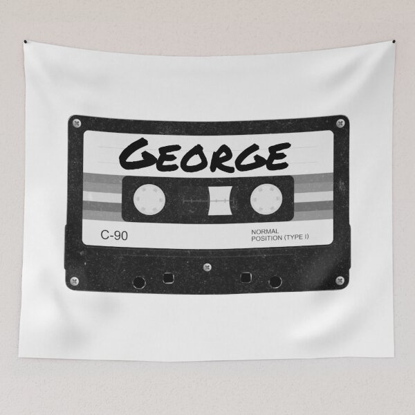 Item preview, George Name Cassette Tape designed and sold by musicgeniusart.