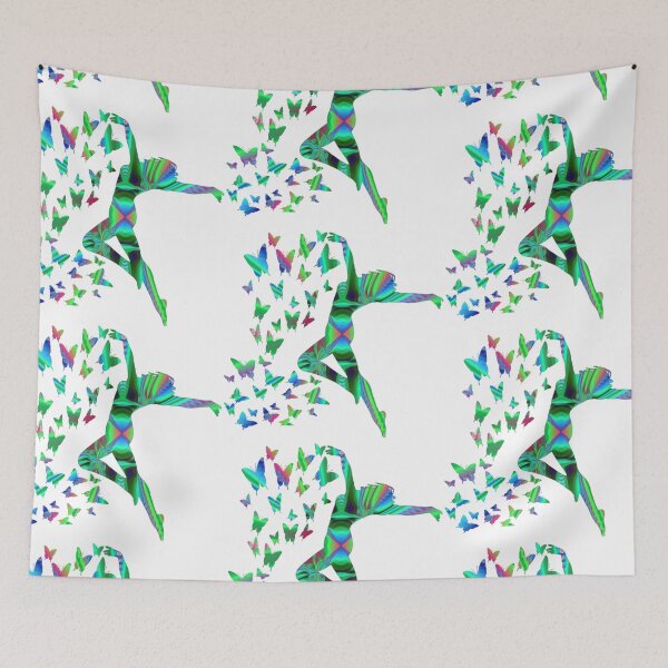 Item preview, Green Fractal Dancer designed and sold by natnat7w.
