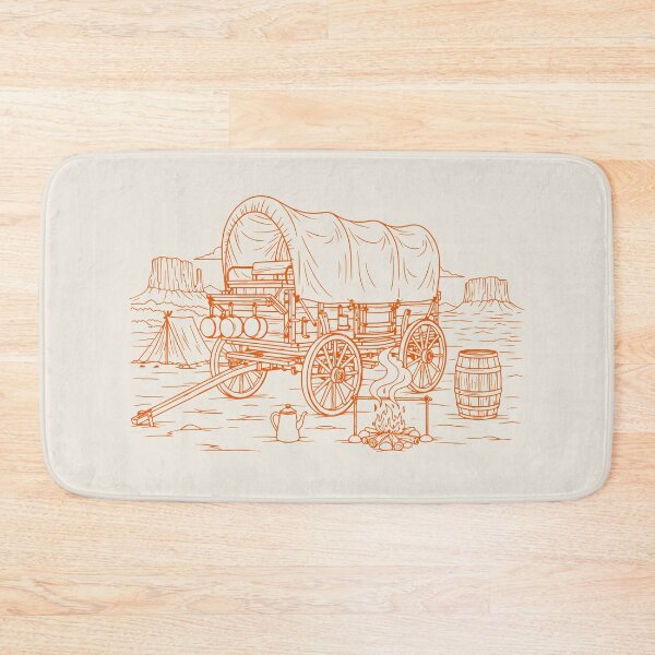 Item preview, Chuck Wagon Line Art designed and sold by franktact.