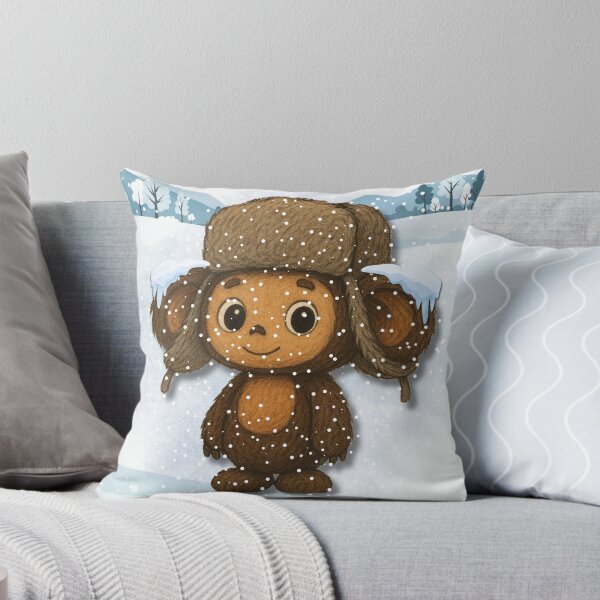 Item preview, Cheburashka in a Winter Ushanka designed and sold by Russian101.