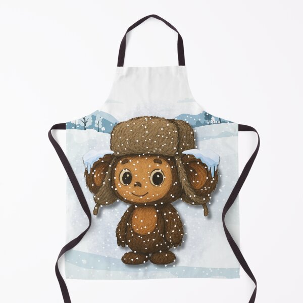 Item preview, Cheburashka in a Winter Ushanka designed and sold by Russian101.