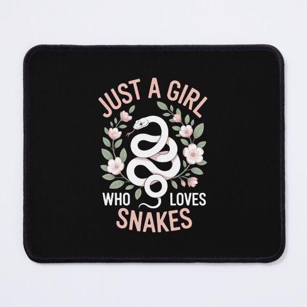 Item preview, Girl Who Loves Snakes Just A Snake Lover Reptile Serpent Pet Owner designed and sold by Gogetgiggles.