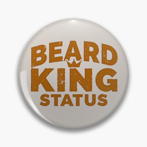 Item preview, Beard King Status Full Grown Man Crown designed and sold by rustyroofco.