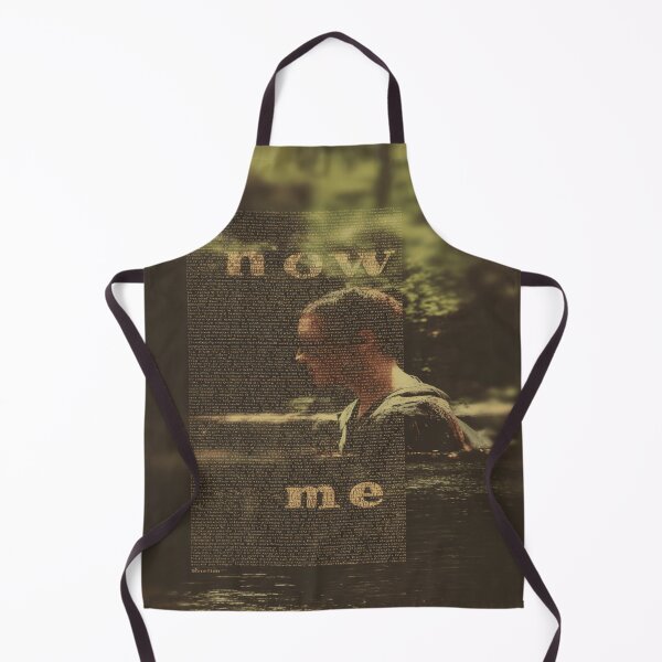 Item preview, Now Me – Text Portrait River Reflection Art designed and sold by Cairo-Ink.