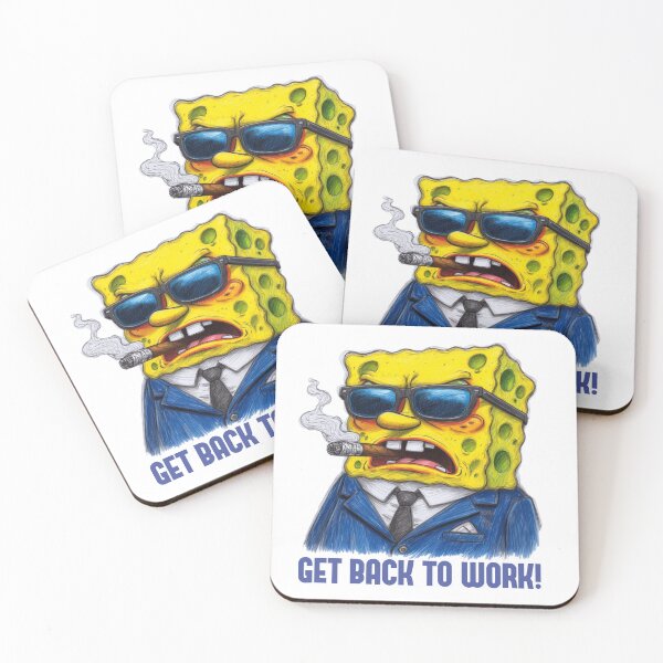 Item preview, Get back to work! designed and sold by Bossy Box.
