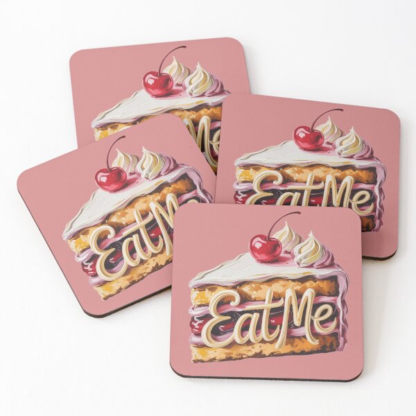 Item preview, A piece of cake with a cherry,oil paint. designed and sold by elegantpaterns.