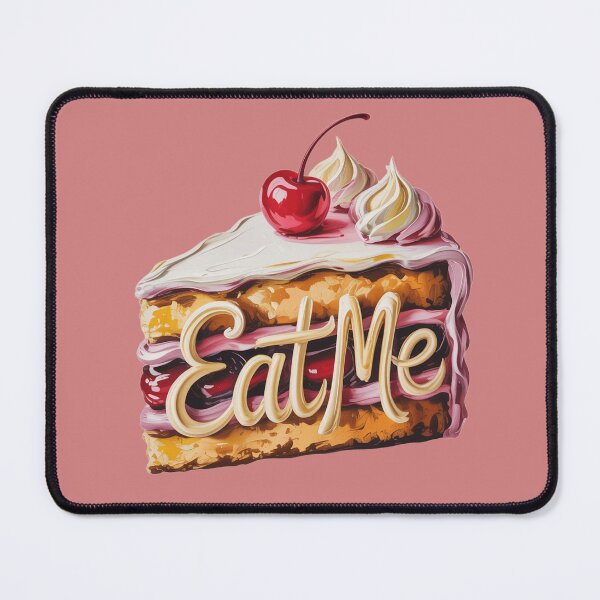 Item preview, A piece of cake with a cherry,oil paint. designed and sold by elegantpaterns.