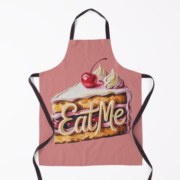 Item preview, A piece of cake with a cherry,oil paint. designed and sold by elegantpaterns.