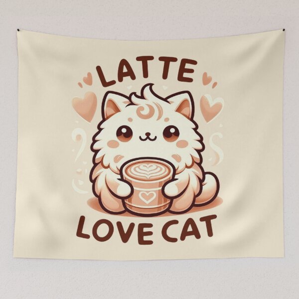 Item preview, Caffè Latte Cat designed and sold by MiLaKK.
