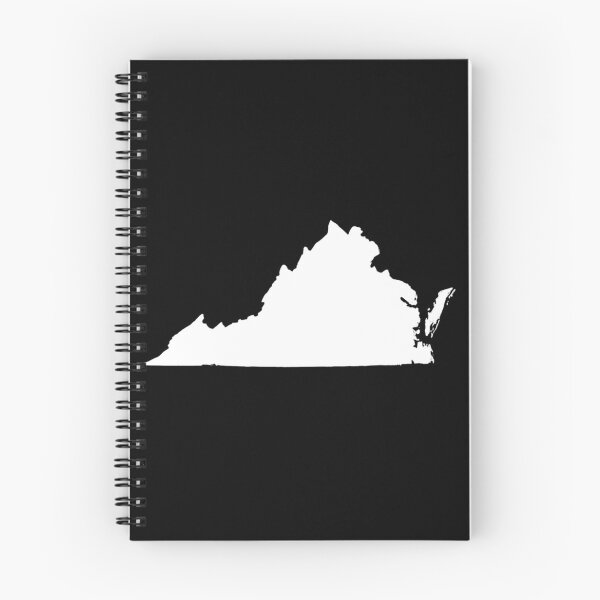 Item preview, Virginia  Map Silhouette – Minimal White designed and sold by Paper Drip.