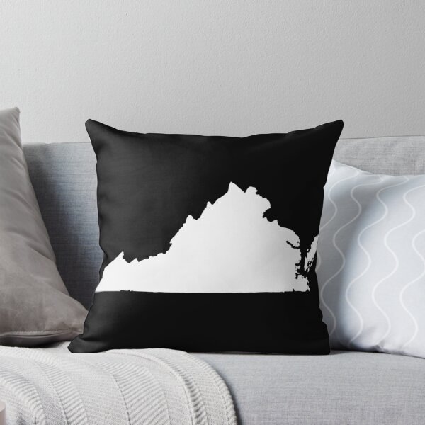 Item preview, Virginia  Map Silhouette – Minimal White designed and sold by Paper Drip.