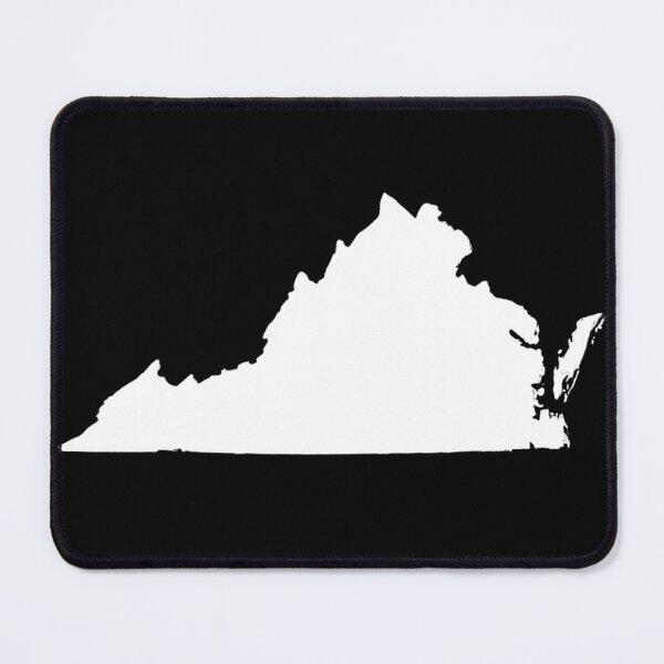 Item preview, Virginia  Map Silhouette – Minimal White designed and sold by Paper Drip.