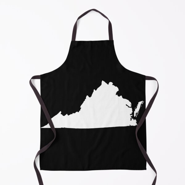 Item preview, Virginia Map Silhouette – Minimal White designed and sold by Paper Drip.