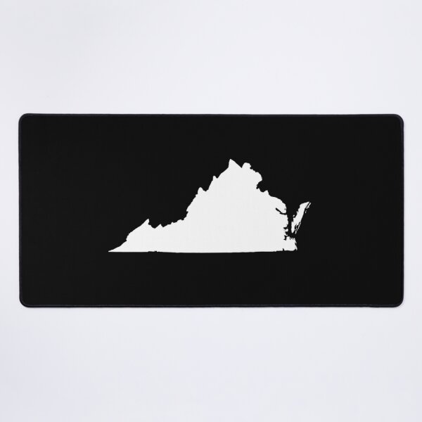 Item preview, Virginia Map Silhouette – Minimal White designed and sold by Paper Drip.