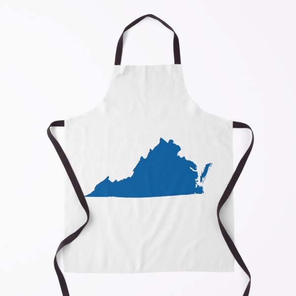 Item preview, Virginia Map Silhouette – Minimal Black and White designed and sold by Paper Drip.