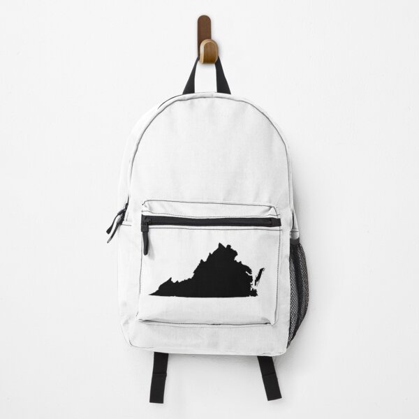Item preview, Virginia Map Silhouette – Minimal Black designed and sold by Paper Drip.