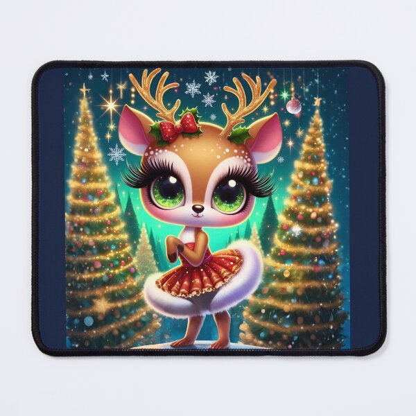 Item preview, Holiday Ballet Reindeer Star designed and sold by ADCSunshine.